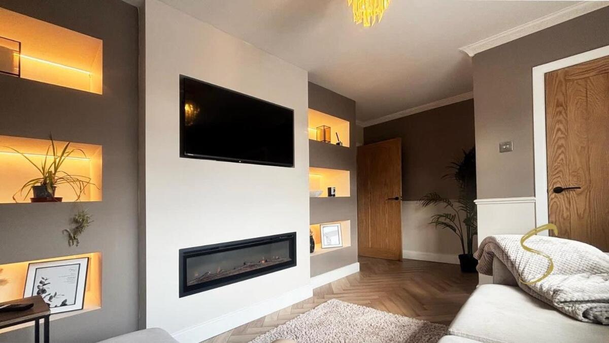 Stylish 2Bed - Manchester - Free Parking Hyde Esterno foto